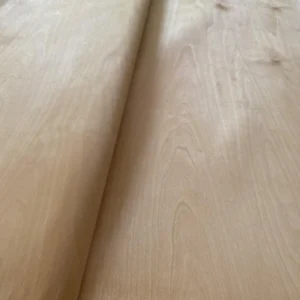 High quality birch wood veneer, natural texture for plywood and furniture