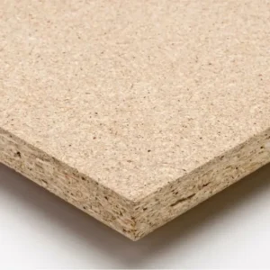 Chipboard panels used in furniture manufacturing, cabinetry, and interior applications.