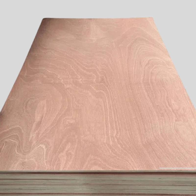 Großhandel mit Sapele-Sperrholzplatten 1220x2440mm für die Inneneinrichtung