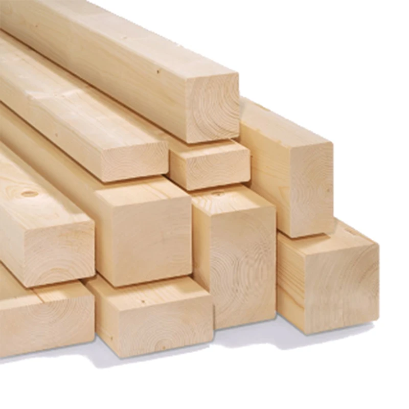 Gesägte Holzbohlen mit natürlicher Maserung für Bau-, Möbel- und Holzbearbeitungsanwendungen.